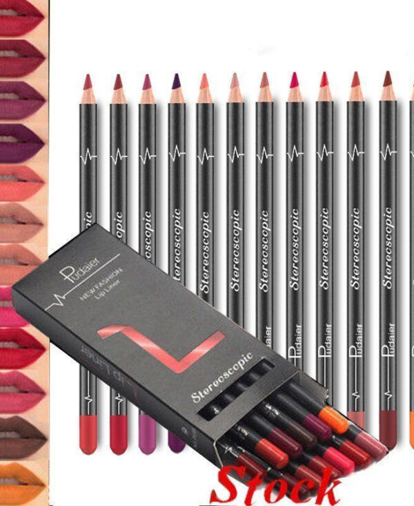 36 Color Lip Liner Waterproof Non-smudge Nude Color