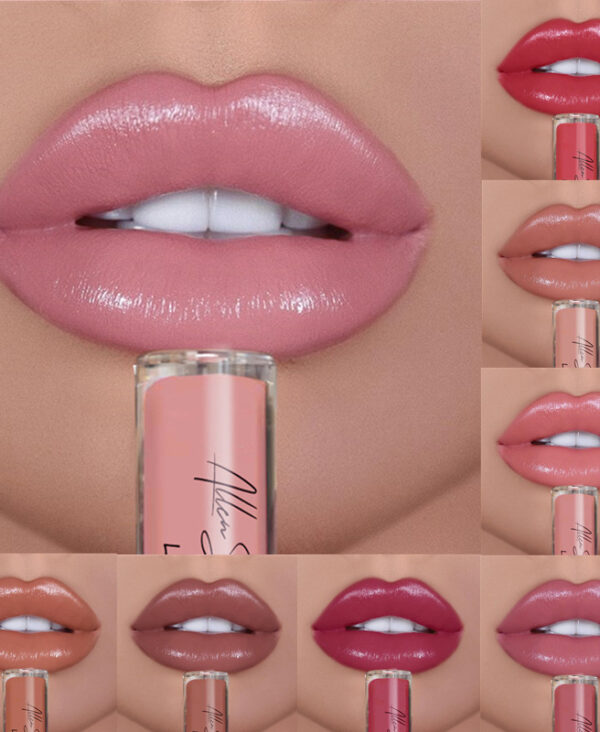 Silky Cream Texture Lip Gloss Aliexpress Shopee Cross-Border Exclusive Lip Glaze Lip Gloss Lipstick